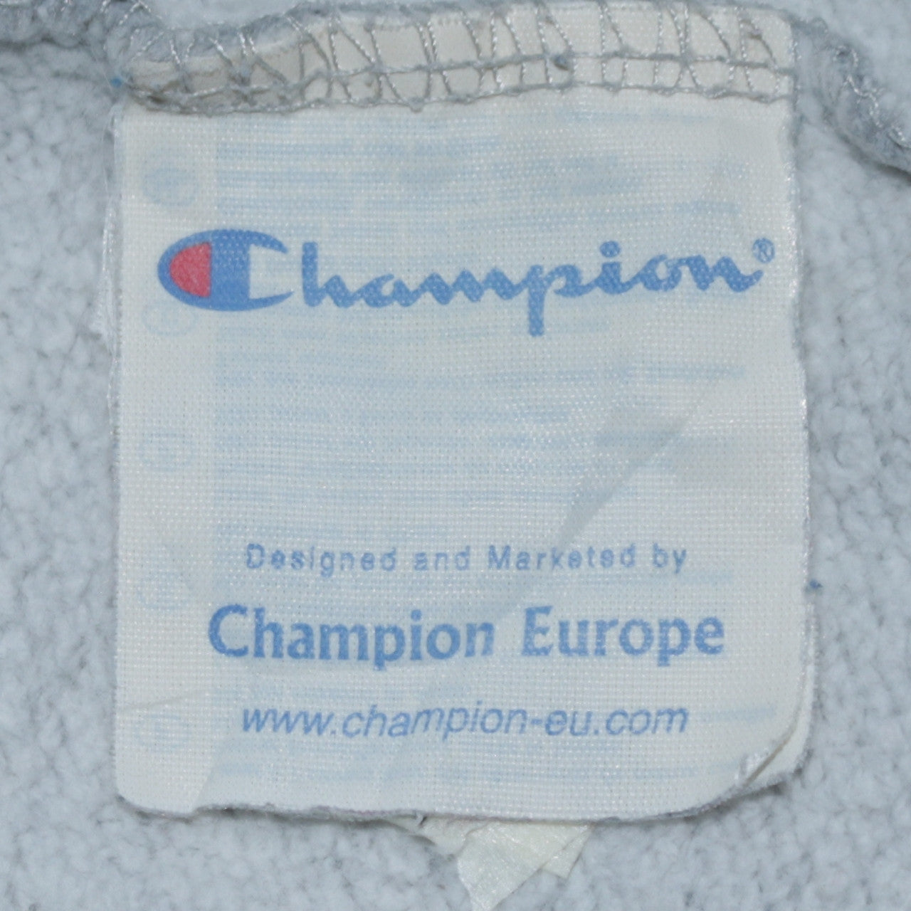 Champion Men's Grey Full Zip Hoodie L Fleece Sweatshirt
