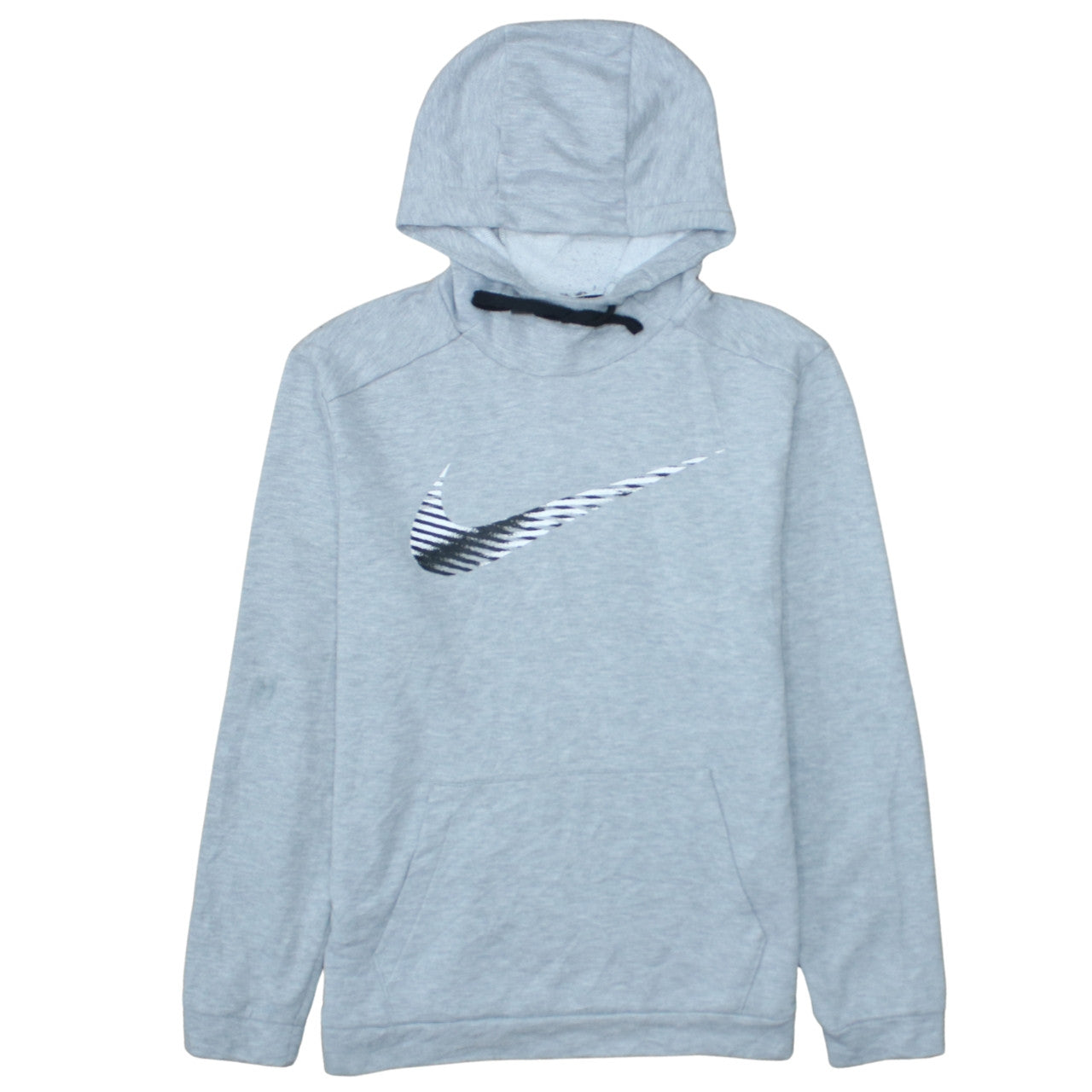 Nike Men's Grey Pullover Hoodie M Dri-Fit Sportswear