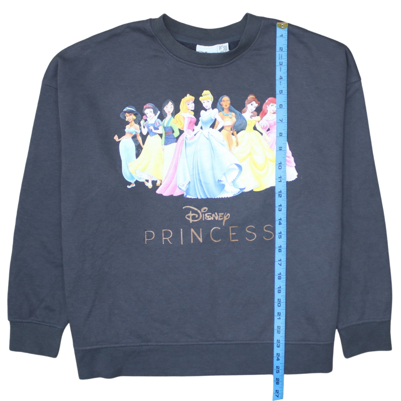 Disney Princess Women's Black Pullover Sweatshirt Size L