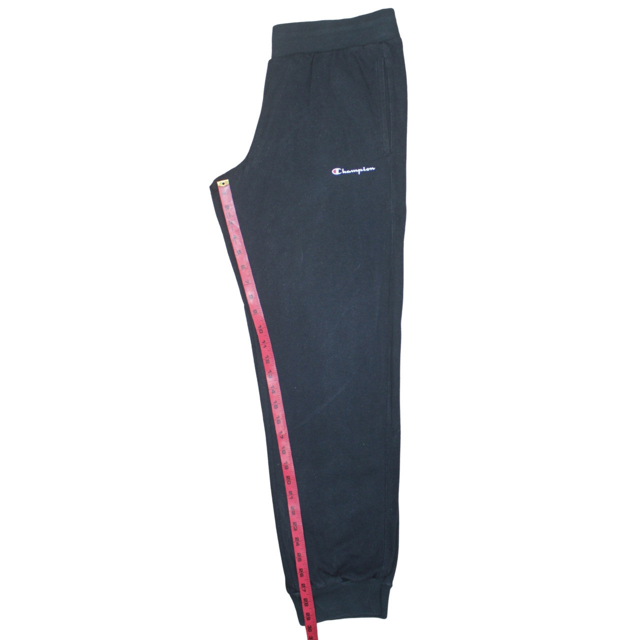 Champion Men's Black Large Sweatpants Fleece Tapered Joggers