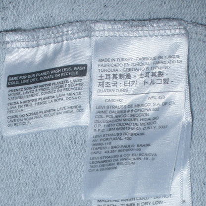 Levi's Mens Grey XS Pullover Hoodie Graphic Logo Sweatshirt