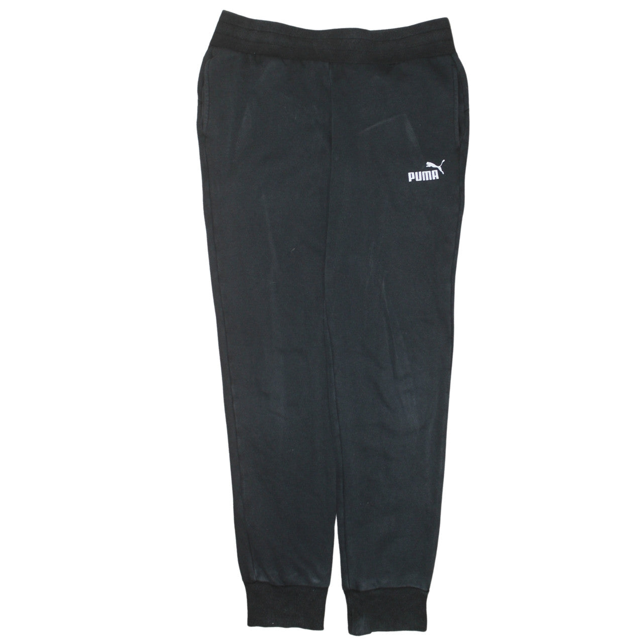 Puma Men's Black Jogger Trousers Size S Regular Fit