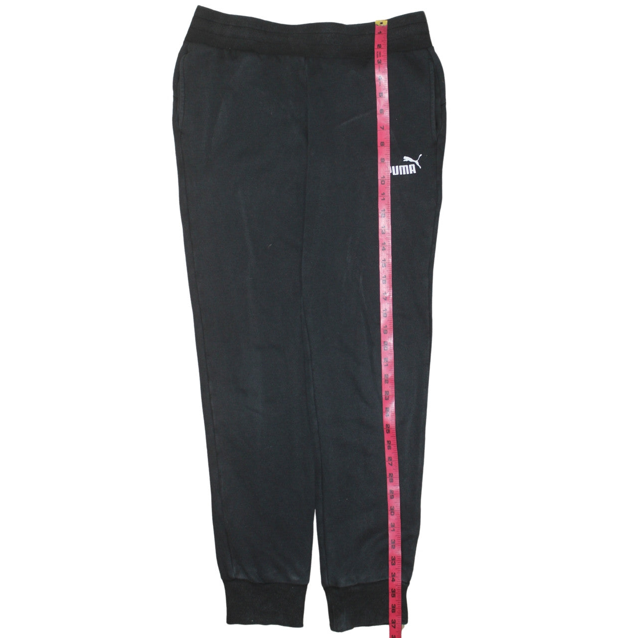 Puma Men's Black Jogger Trousers Size S Regular Fit