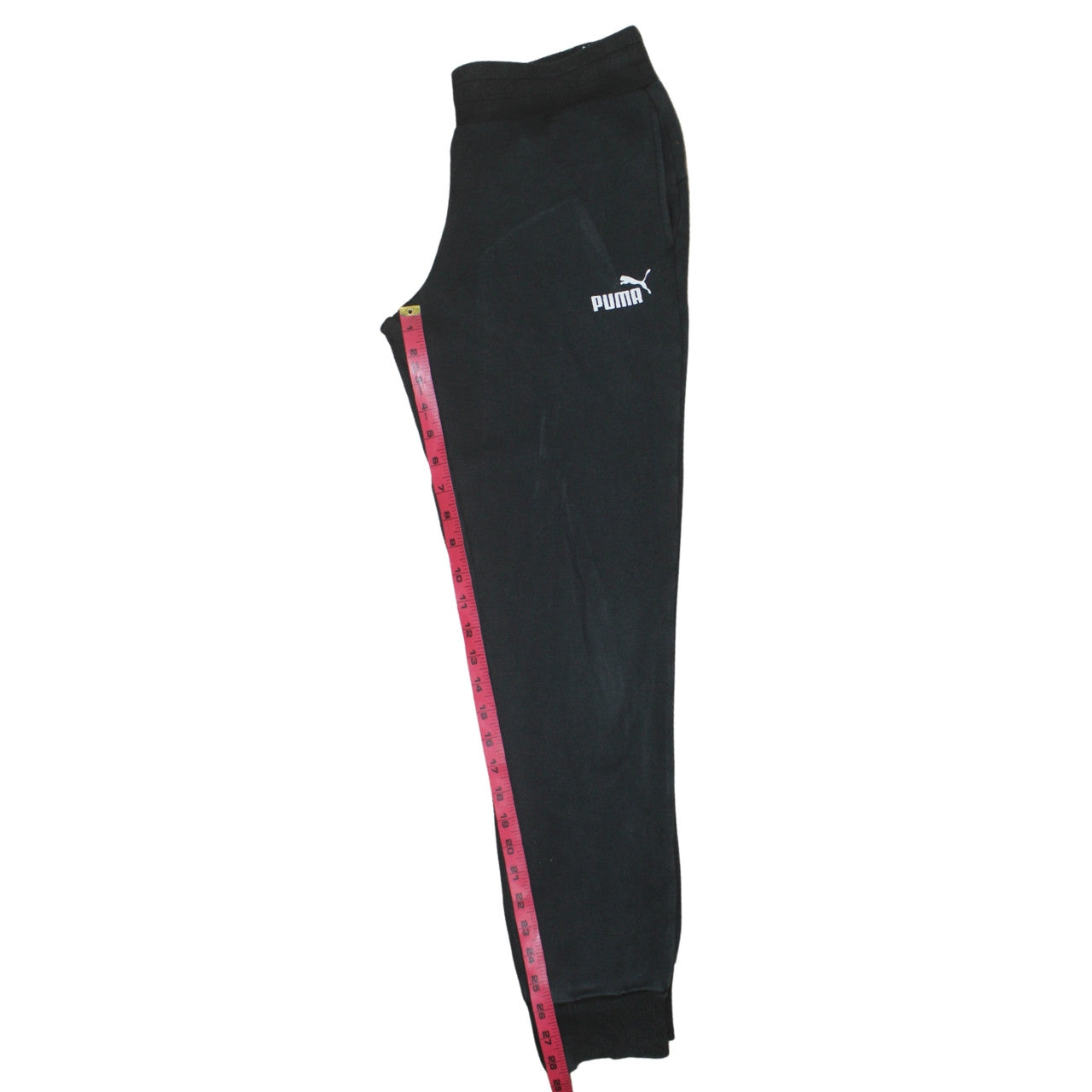 Puma Men's Black Jogger Trousers Size S Regular Fit