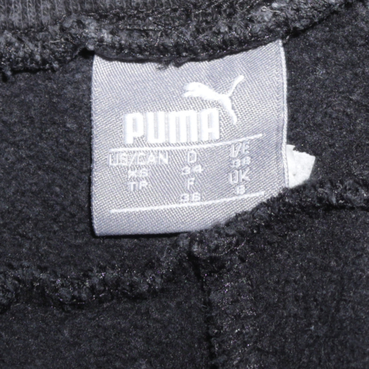 Puma Men's Black Jogger Trousers Size S Regular Fit