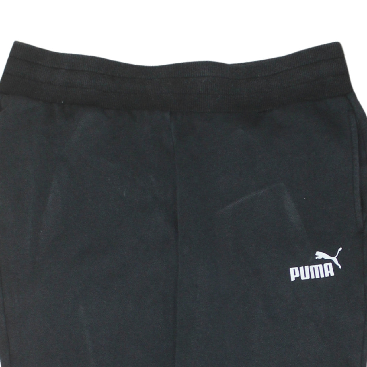 Puma Men's Black Jogger Trousers Size S Regular Fit