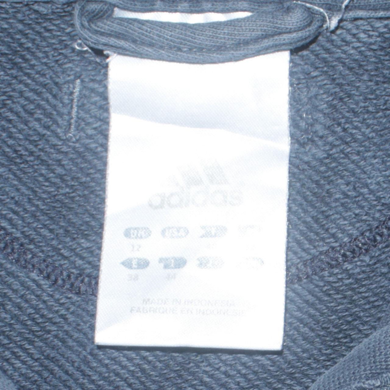 Adidas Women’s Grey Full Zip Hoodie Size 12 Casual Logo Sweatshirt