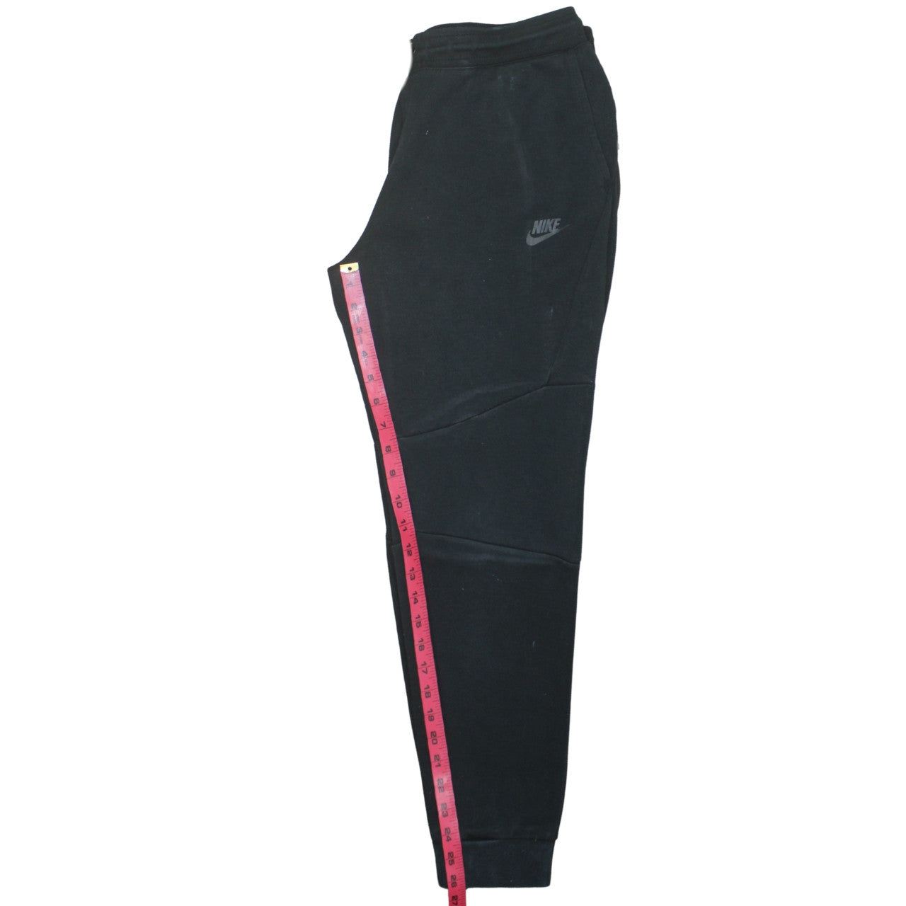 Nike Men's Black Jogger Trousers M Cotton Blend Fleece