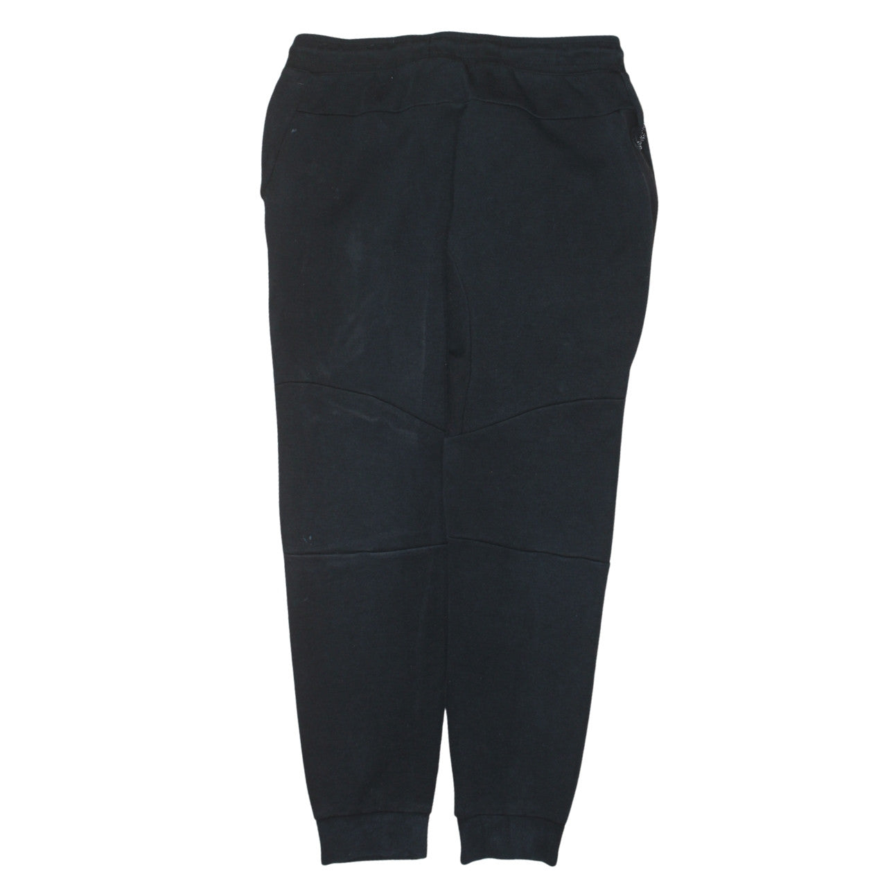 Nike Men's Black Jogger Trousers M Cotton Blend Fleece