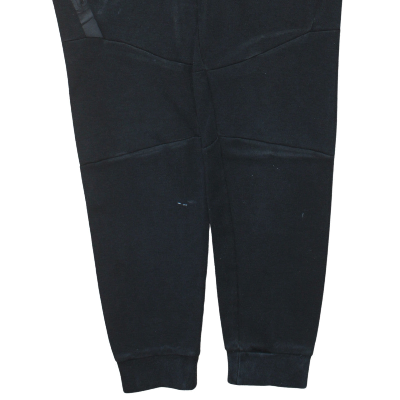 Nike Men's Black Jogger Trousers M Cotton Blend Fleece