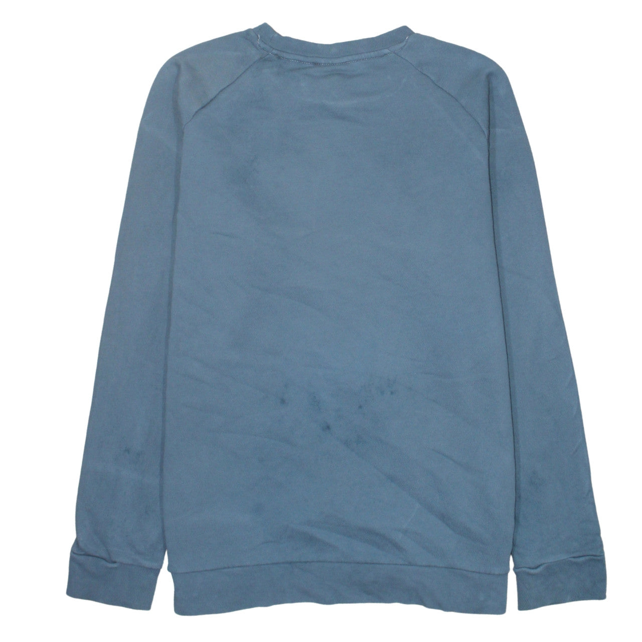 Adidas Men's Blue Crew Neck Sweatshirt Size L Pullover Logo