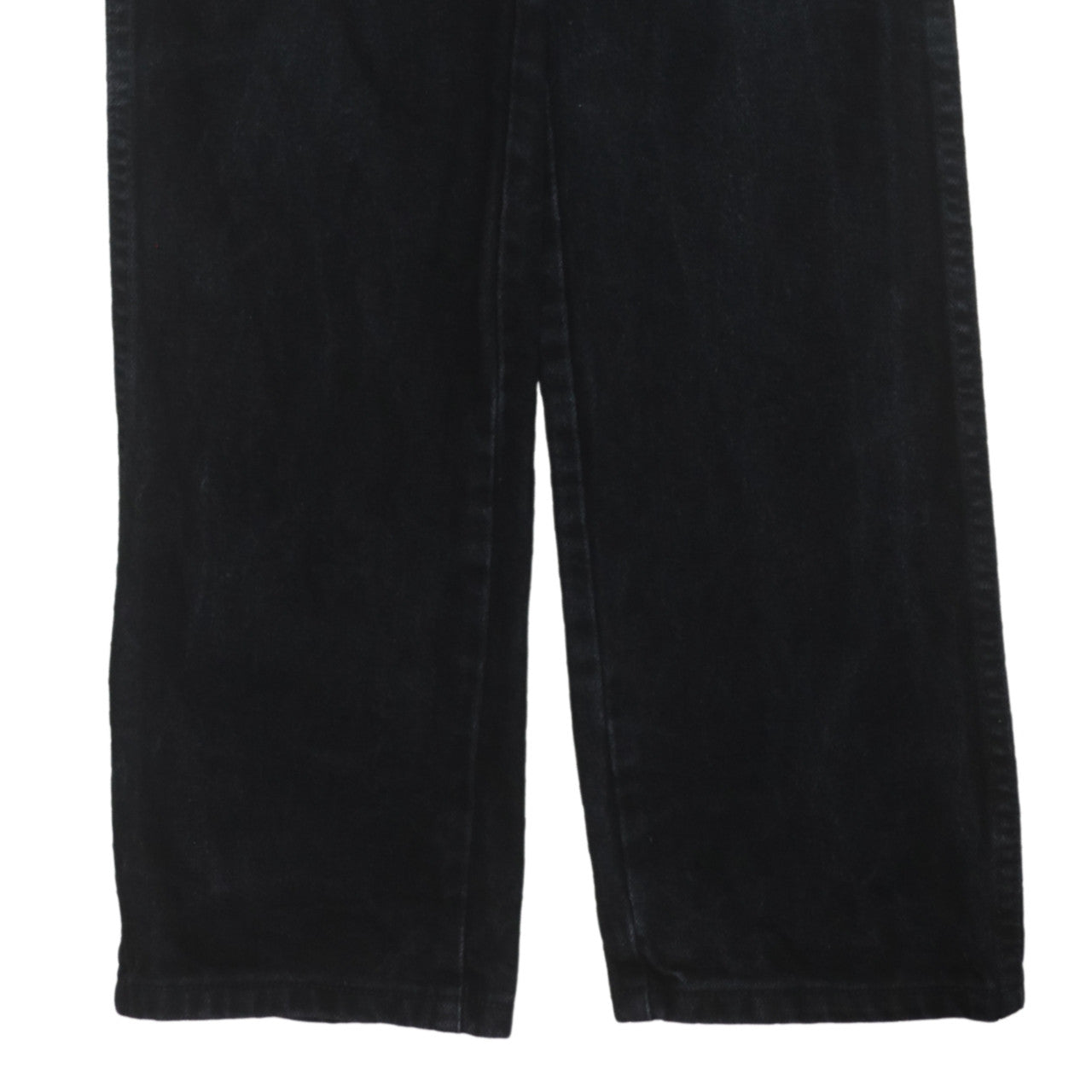 Wrangler Men's Black Straight Leg Denim Jeans 30x32 Regular Fit