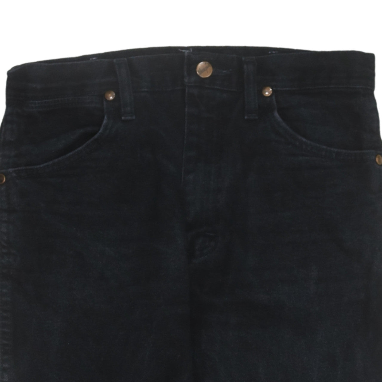 Wrangler Men's Black Straight Leg Denim Jeans 30x32 Regular Fit