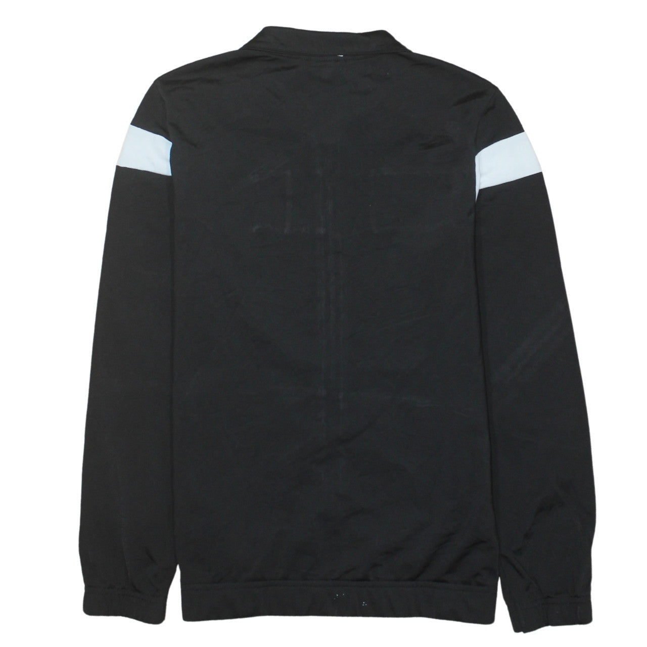 Puma Boys Black Full Zip Sweatshirt 13-14 Years Colourblock Logo Jacket