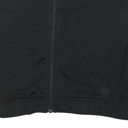 Additional view of Puma boys’ black full zip sweatshirt 13-14 years colourblock logo jacket