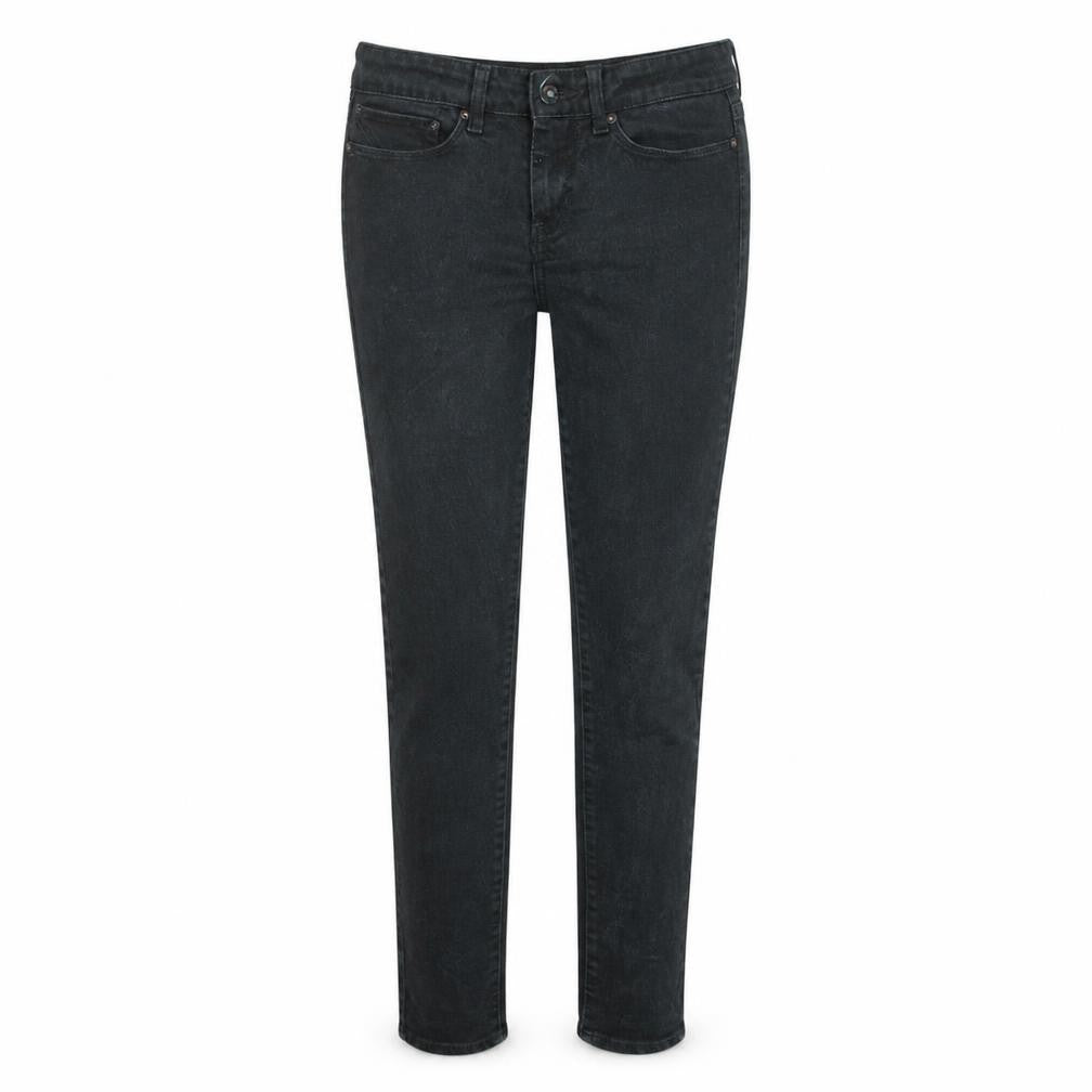 Levi's Women's Black Skinny Jeans Size 27 Mid Rise Stretch Denim