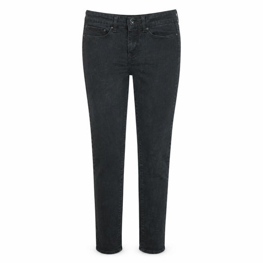 Levi's Women's Black Skinny Jeans Size 27 Mid Rise Stretch Denim