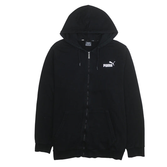 Puma Mens Black Full Zip Hoodie XL Regular Fit Sportswear