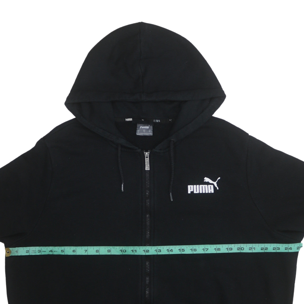 Puma Mens Black Full Zip Hoodie XL Regular Fit Sportswear