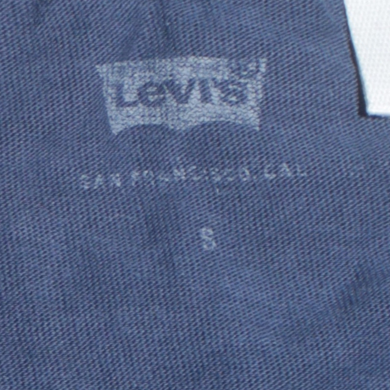 Levi's Men's Blue Graphic Logo Cotton T-Shirt Size S Regular Fit
