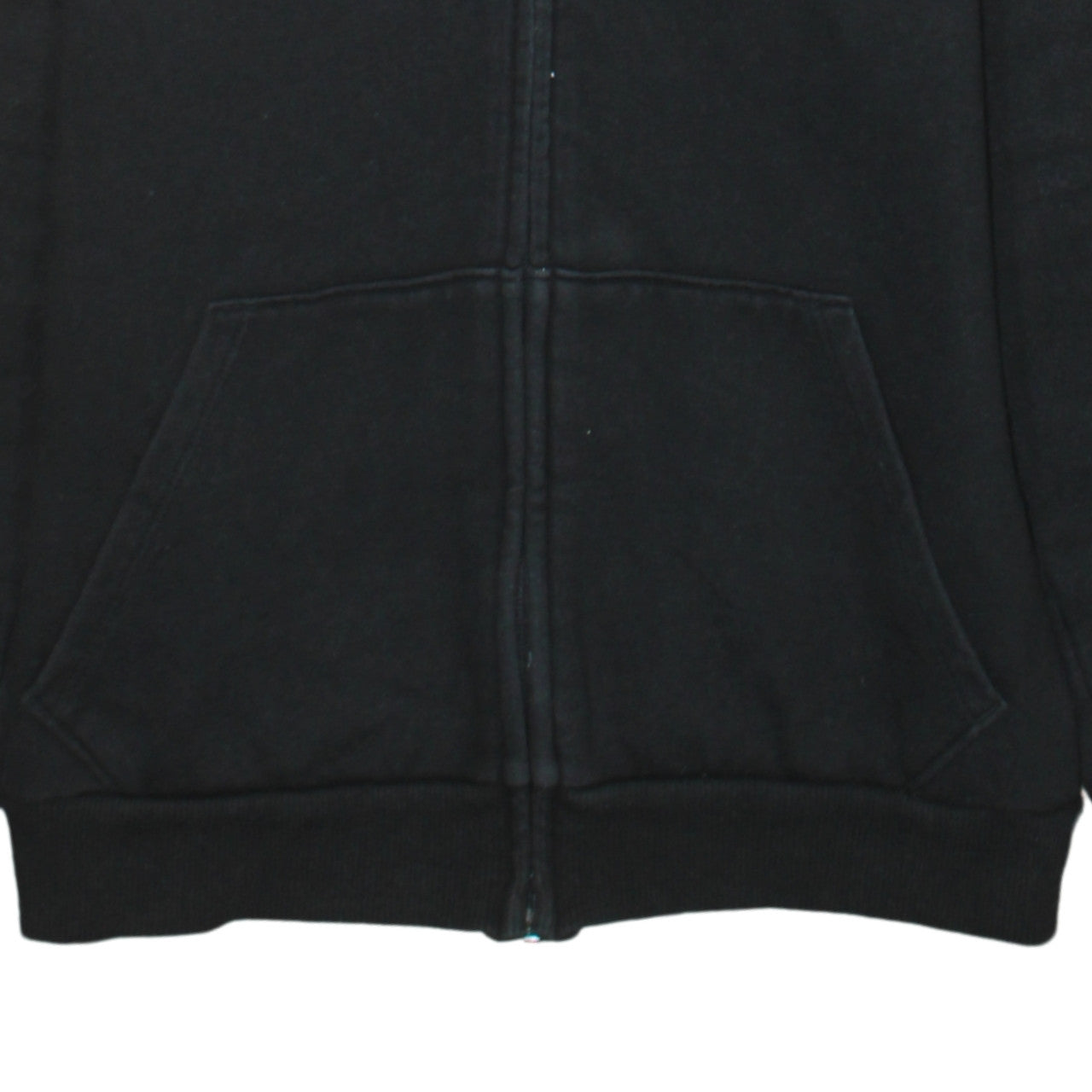 Puma Men's Black XS Full Zip Hoodie with Logo & Pockets