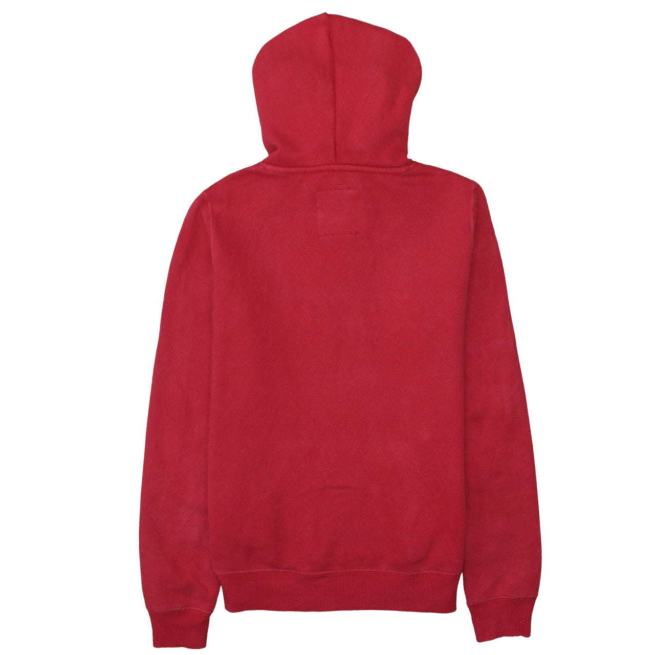 Hollister Men’s Red XS Pullover Hoodie Graphic Logo Sweatshirt