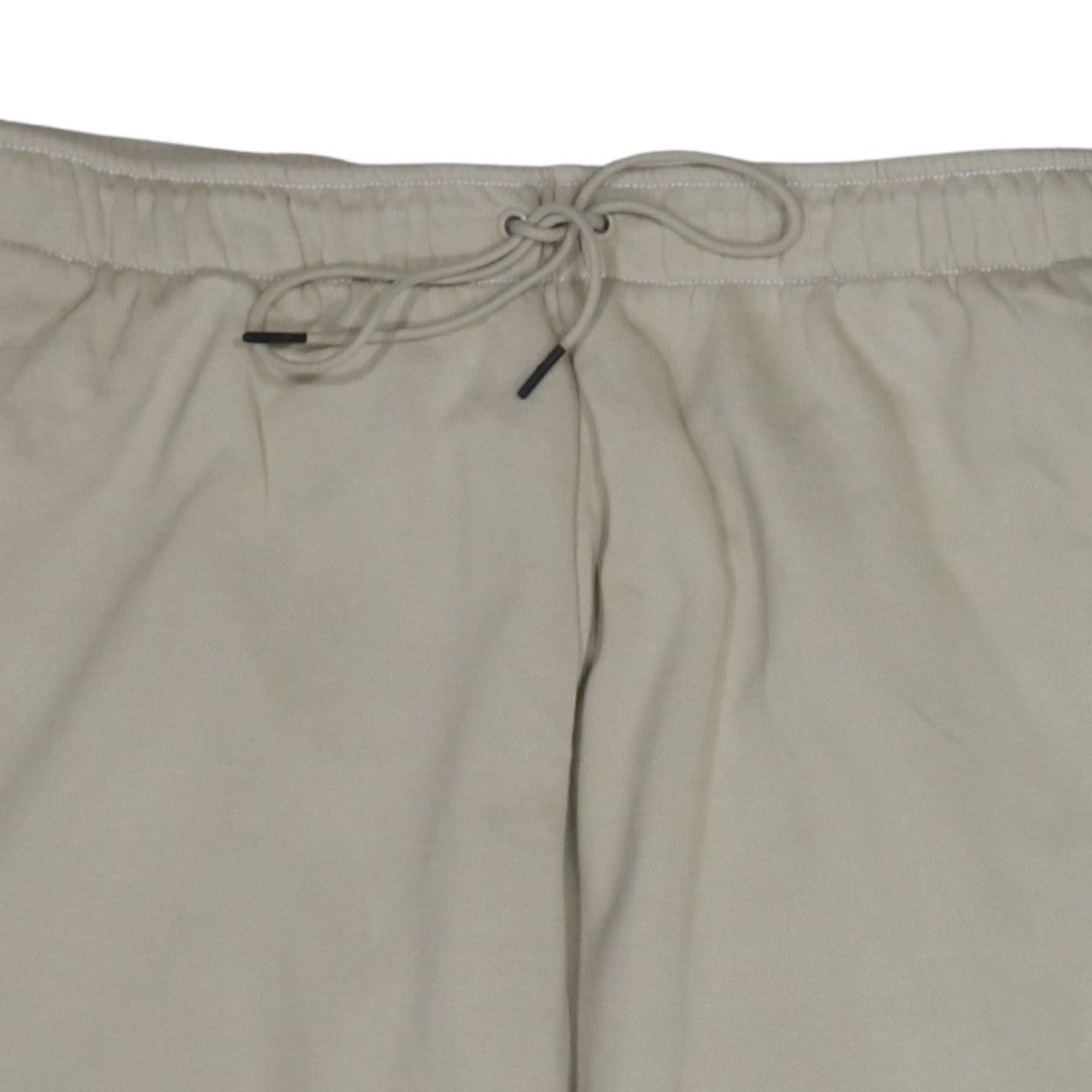 Nike Men's Beige Fleece Sweatpants M Regular Fit Casual Logo