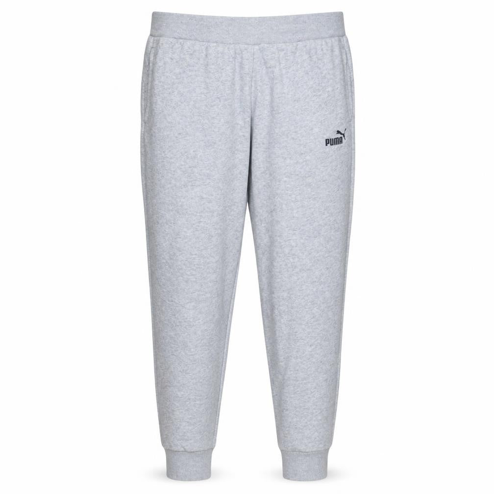 Puma Men's Grey Jogger Sweatpants L Regular Fit Casual Tapered