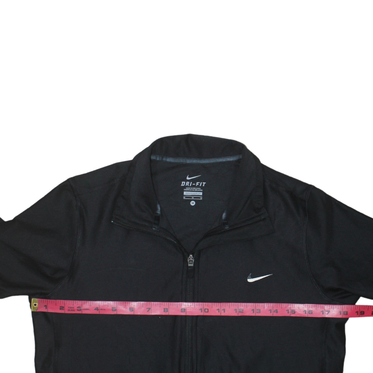 Nike Men's Black Dri-Fit Full Zip Sweatshirt Jacket M