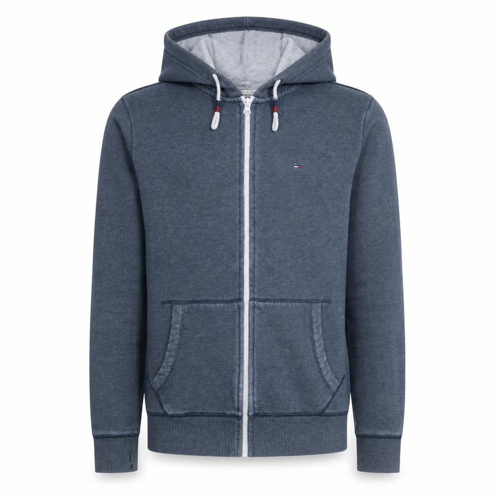 Tommy Hilfiger Men's Blue Full Zip Hoodie Size M