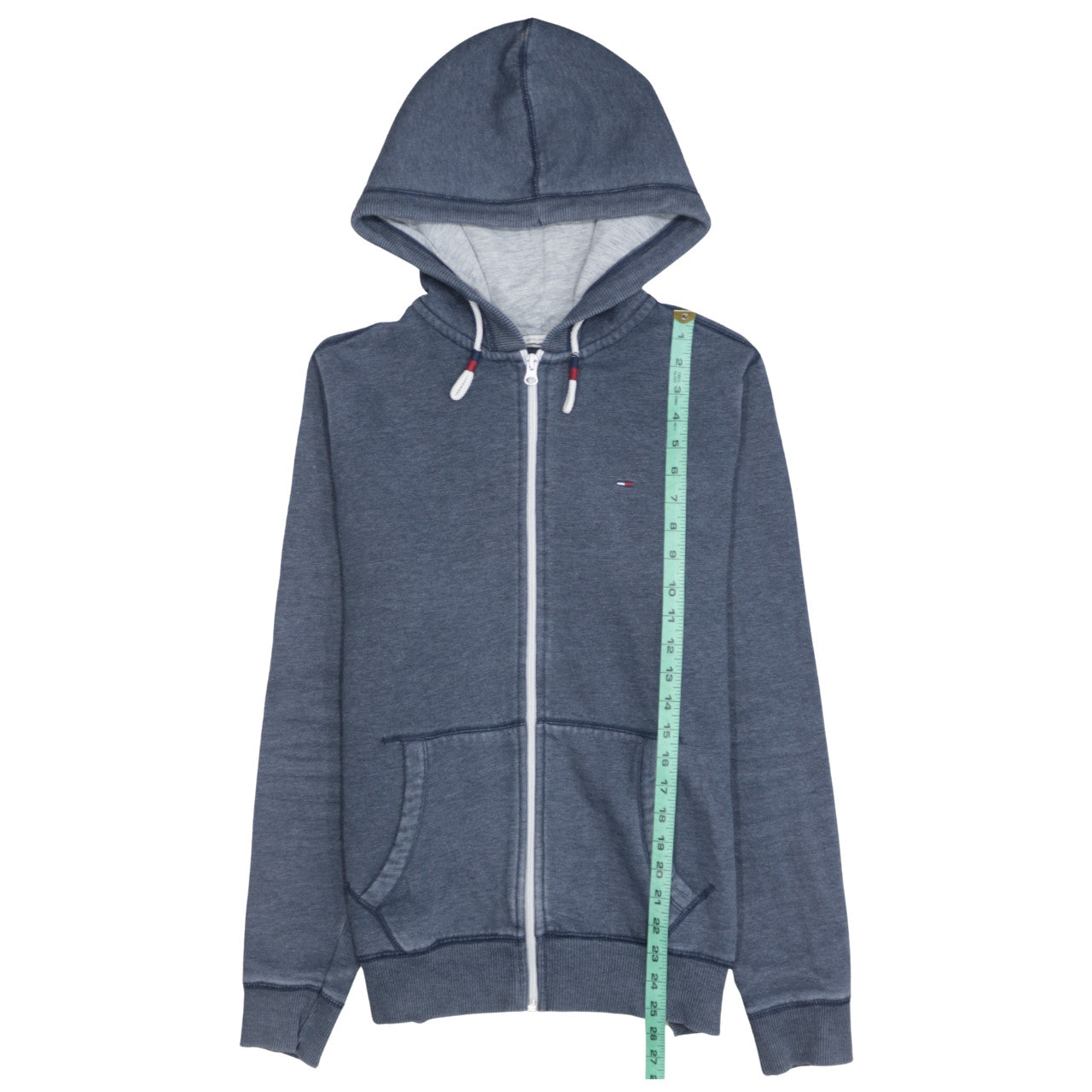 Tommy Hilfiger Men's Blue Full Zip Hoodie Size M