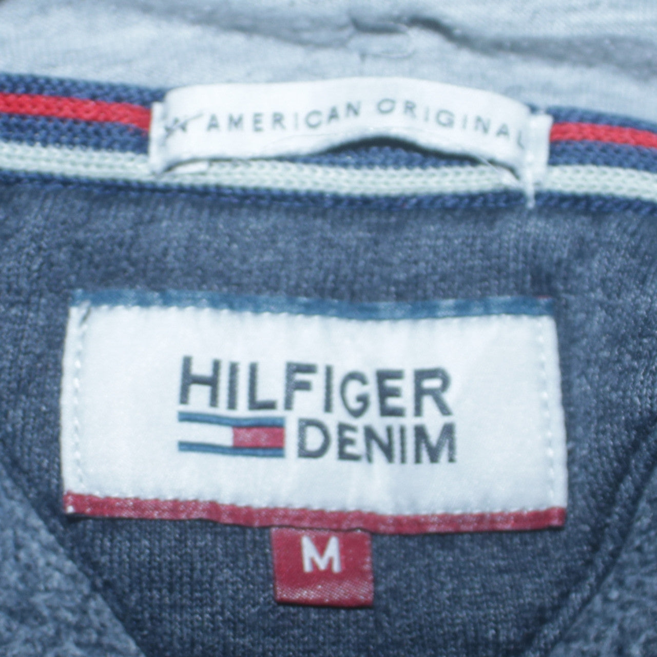 Tommy Hilfiger Men's Blue Full Zip Hoodie Size M