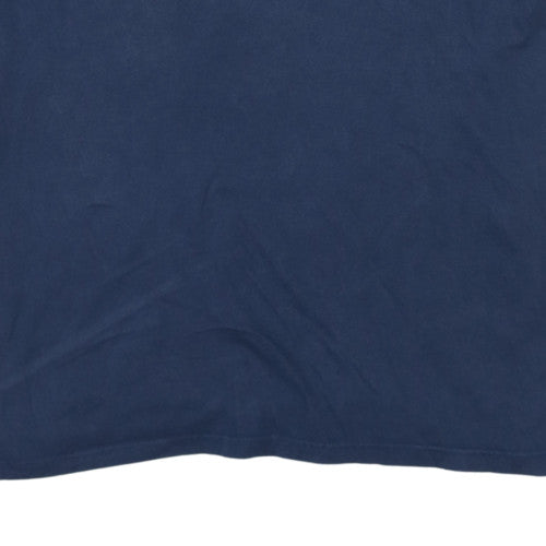 Levi's Men's Blue Logo Classic Fit Cotton T-Shirt Size L
