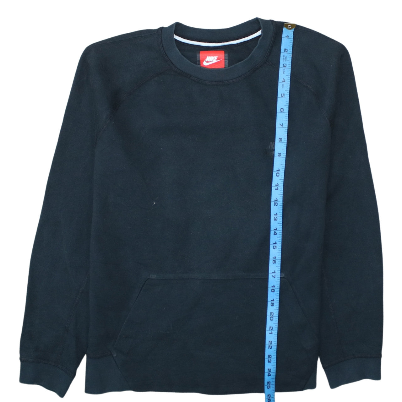 Nike Men's Black M Crew Neck Fleece Pullover Sweatshirt
