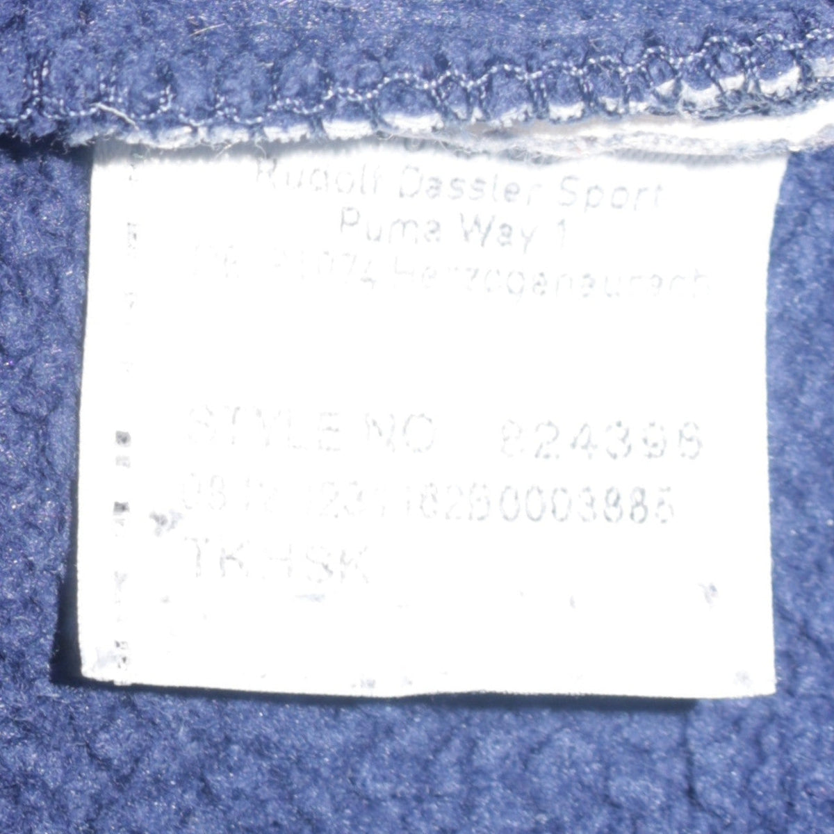 Puma Boys Navy Blue Pullover Hoodie Size 16 (176) Logo Print