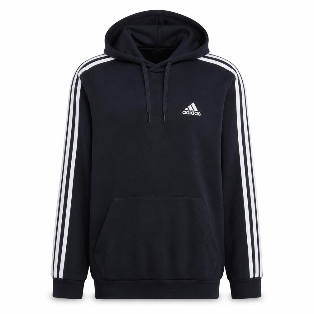 Adidas Men's Blue Pullover Hoodie Medium Hooded Fleece Sweatshirt