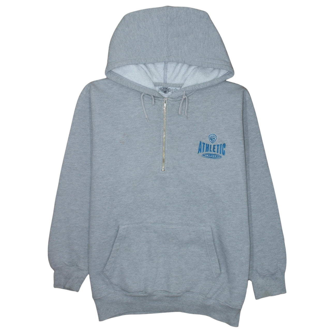 ACME Clothing Co Men's Grey XL 1/2 Zip Hoodie Looney Tunes Athletic Club