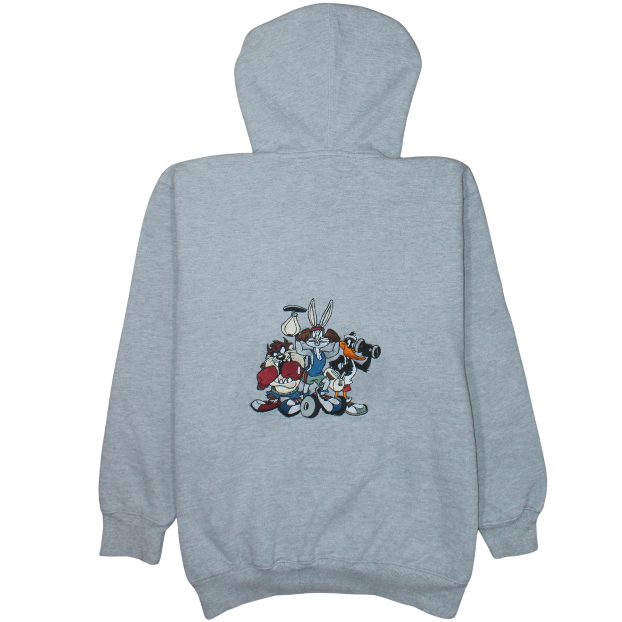 ACME Clothing Co Men's Grey XL 1/2 Zip Hoodie Looney Tunes Athletic Club