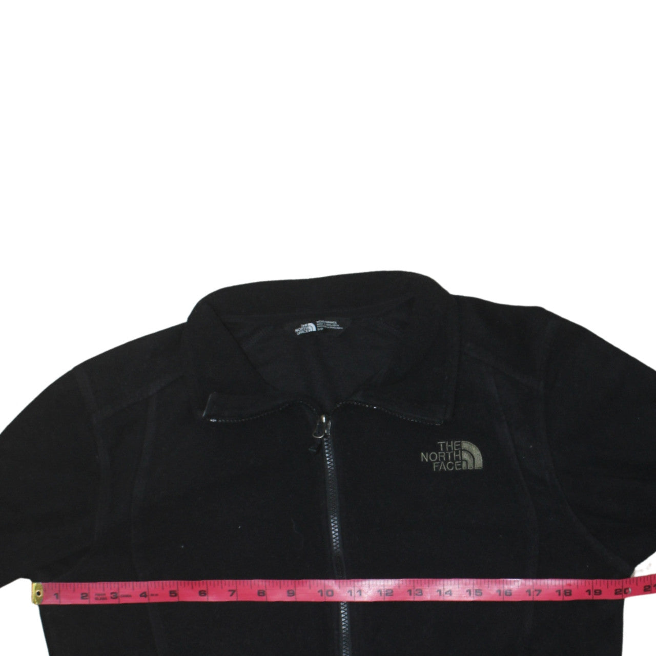The North Face Men Black Fleece Jacket S Polyester Full Zip Outdoor