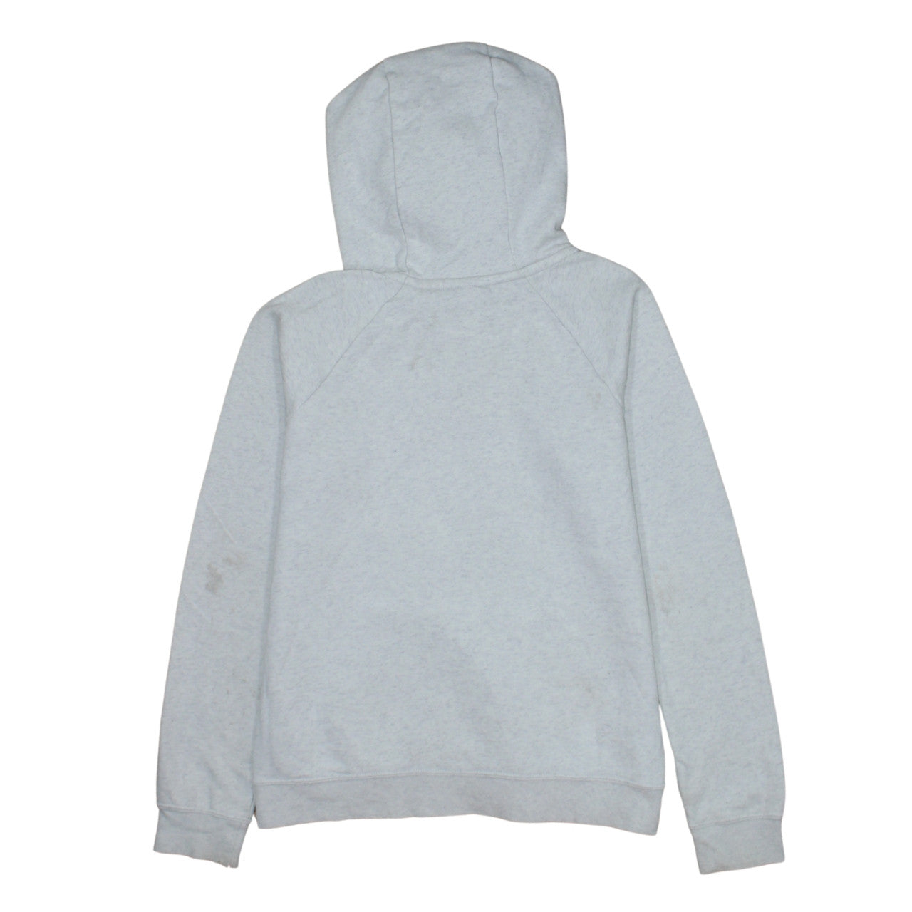 Nike Womens Grey Small Pullover Hoodie Sweatshirt Cotton Blend