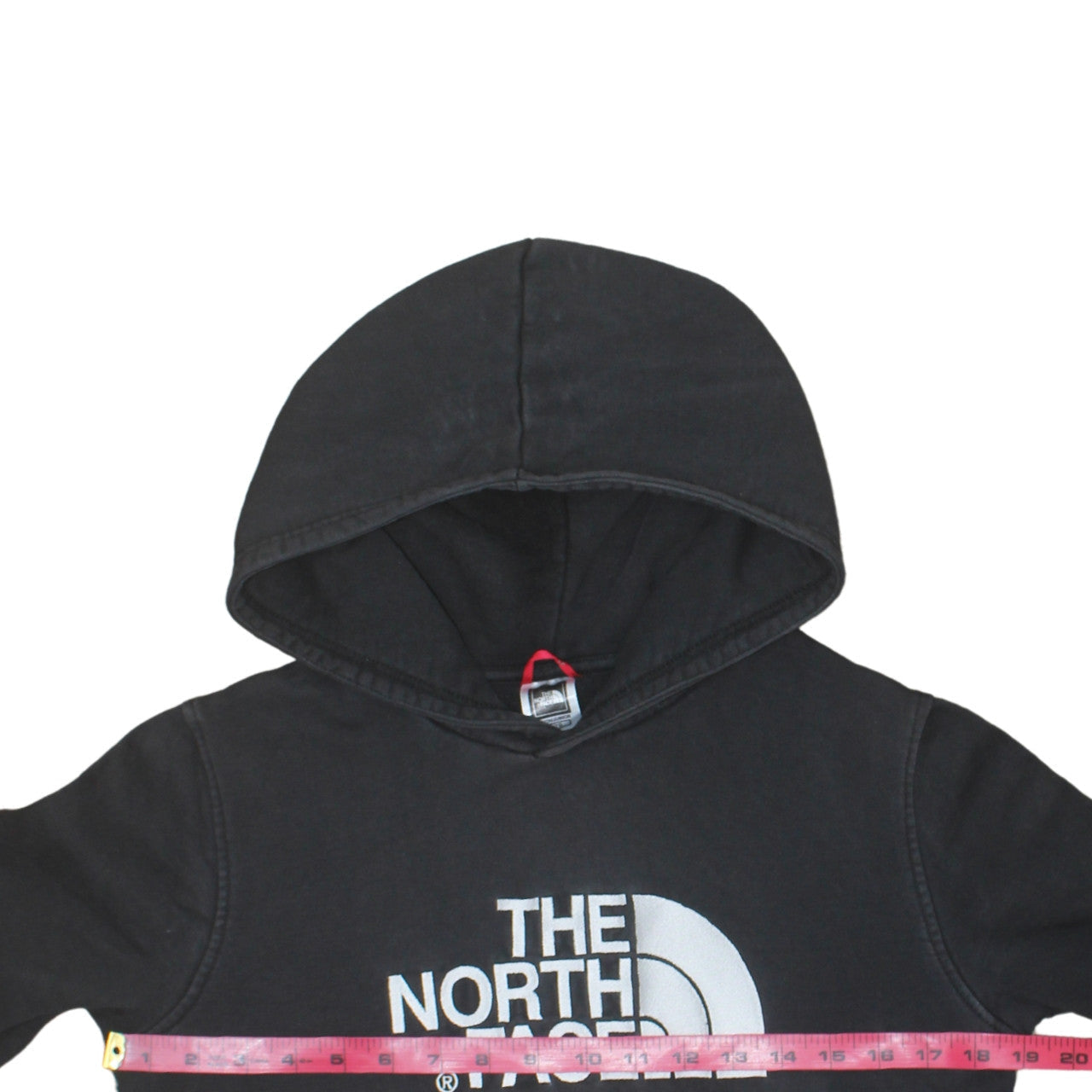 The North Face Boys Black XL Pullover Hoodie 100% Cotton Logo Sweatshirt
