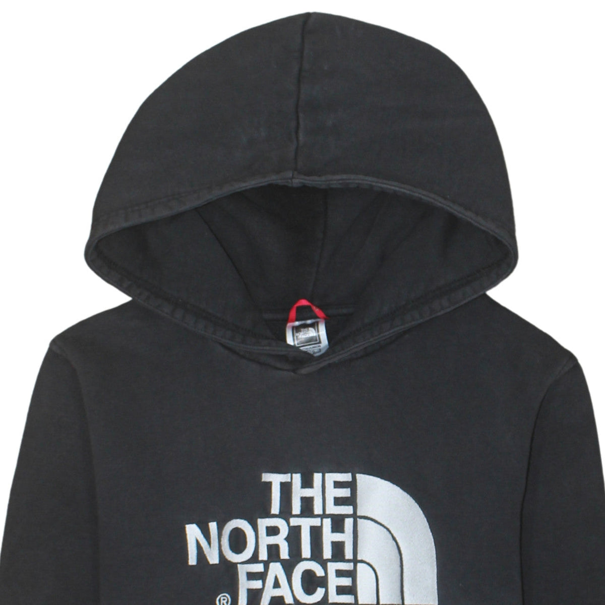 The North Face Boys Black XL Pullover Hoodie 100% Cotton Logo Sweatshirt