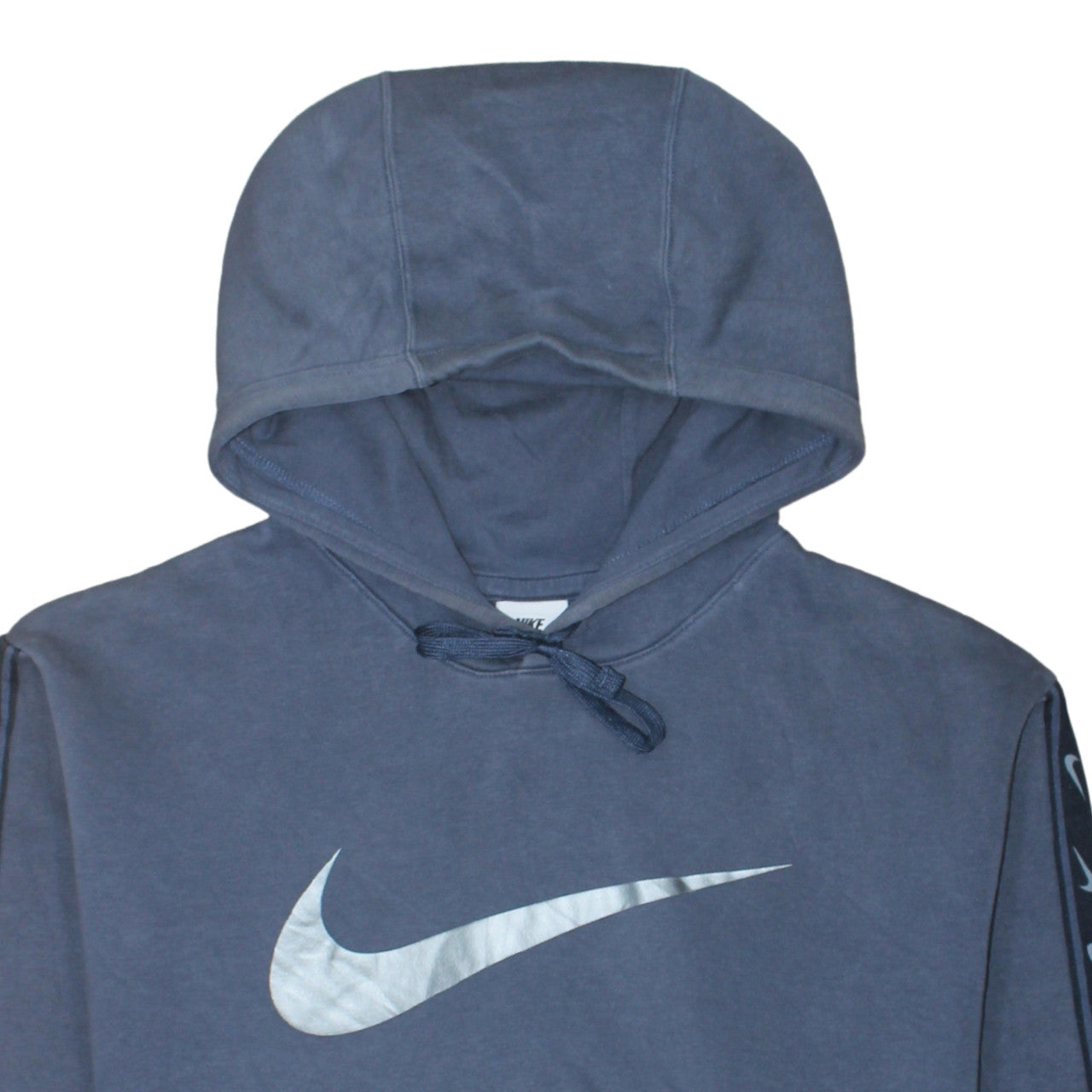 Nike Men's Blue Pullover Hoodie M Logo Sportswear Sweatshirt