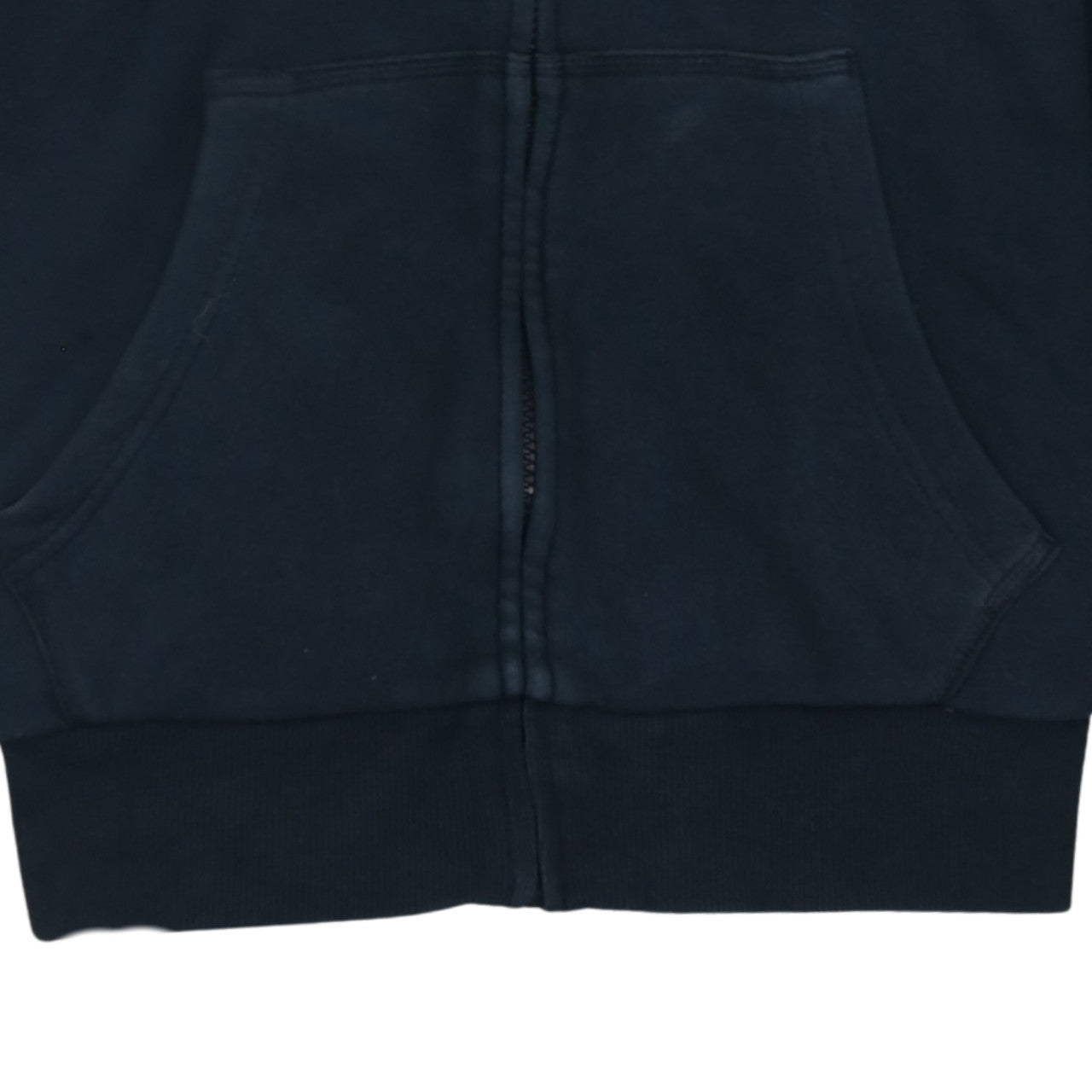 Puma Men’s Black Full Zip Hoodie Size M Cotton Blend