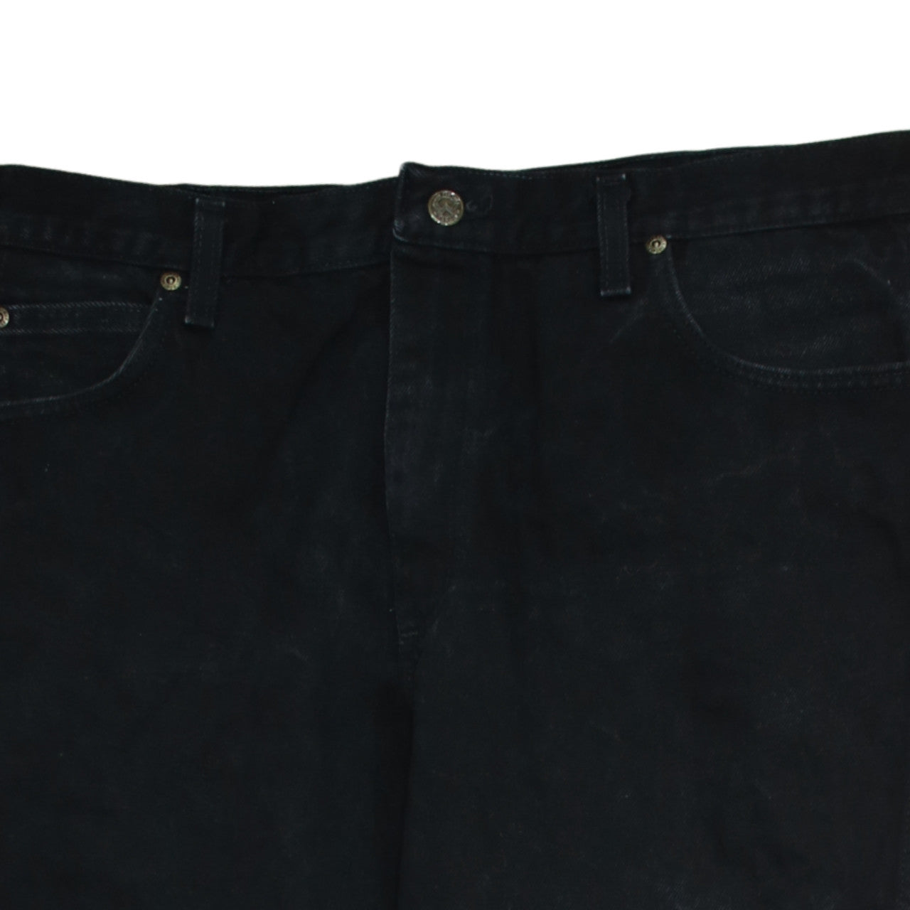 Wrangler Men's Black Regular Fit Straight Jeans 38x32