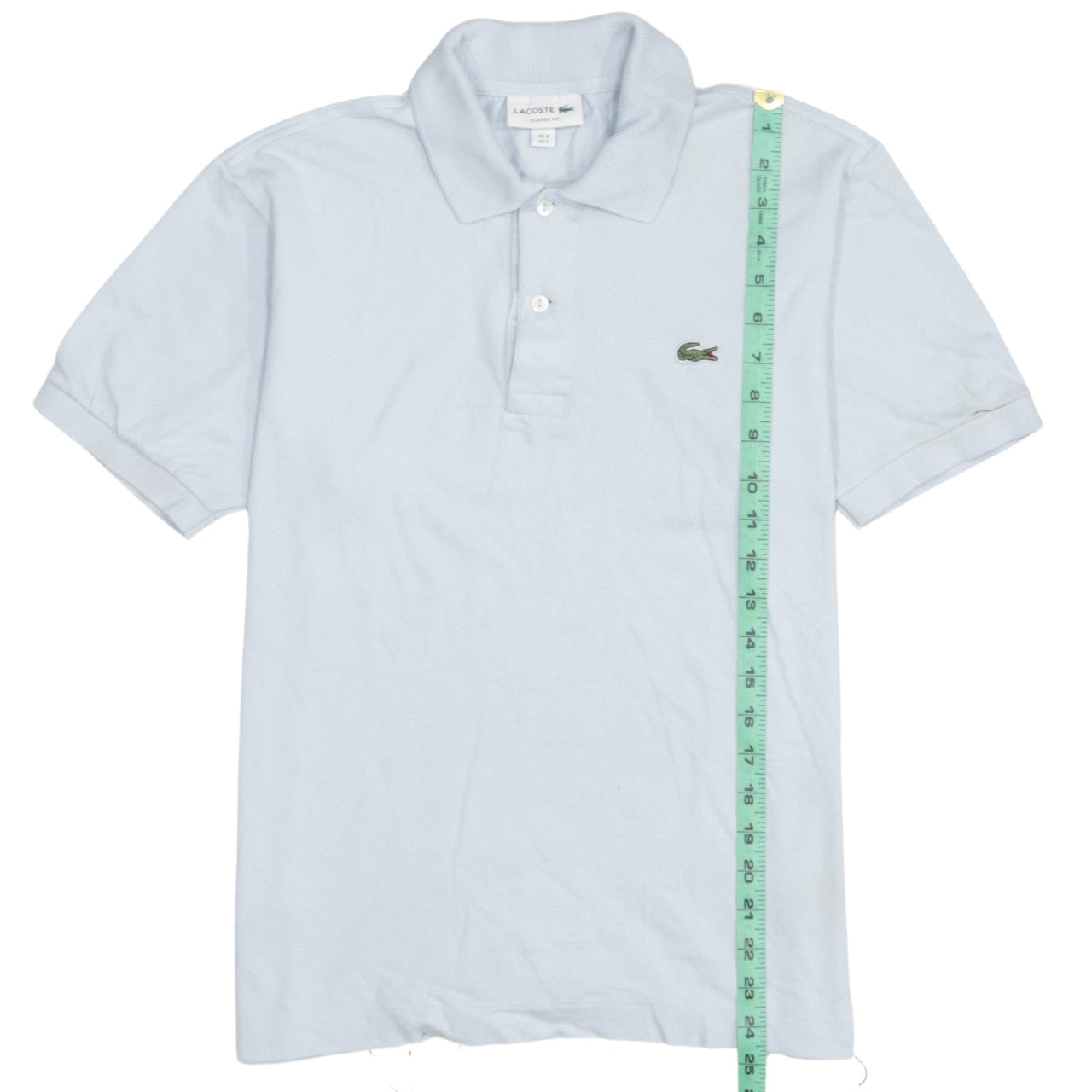 Lacoste Men's Blue Classic Fit Cotton Polo Shirt Size S
