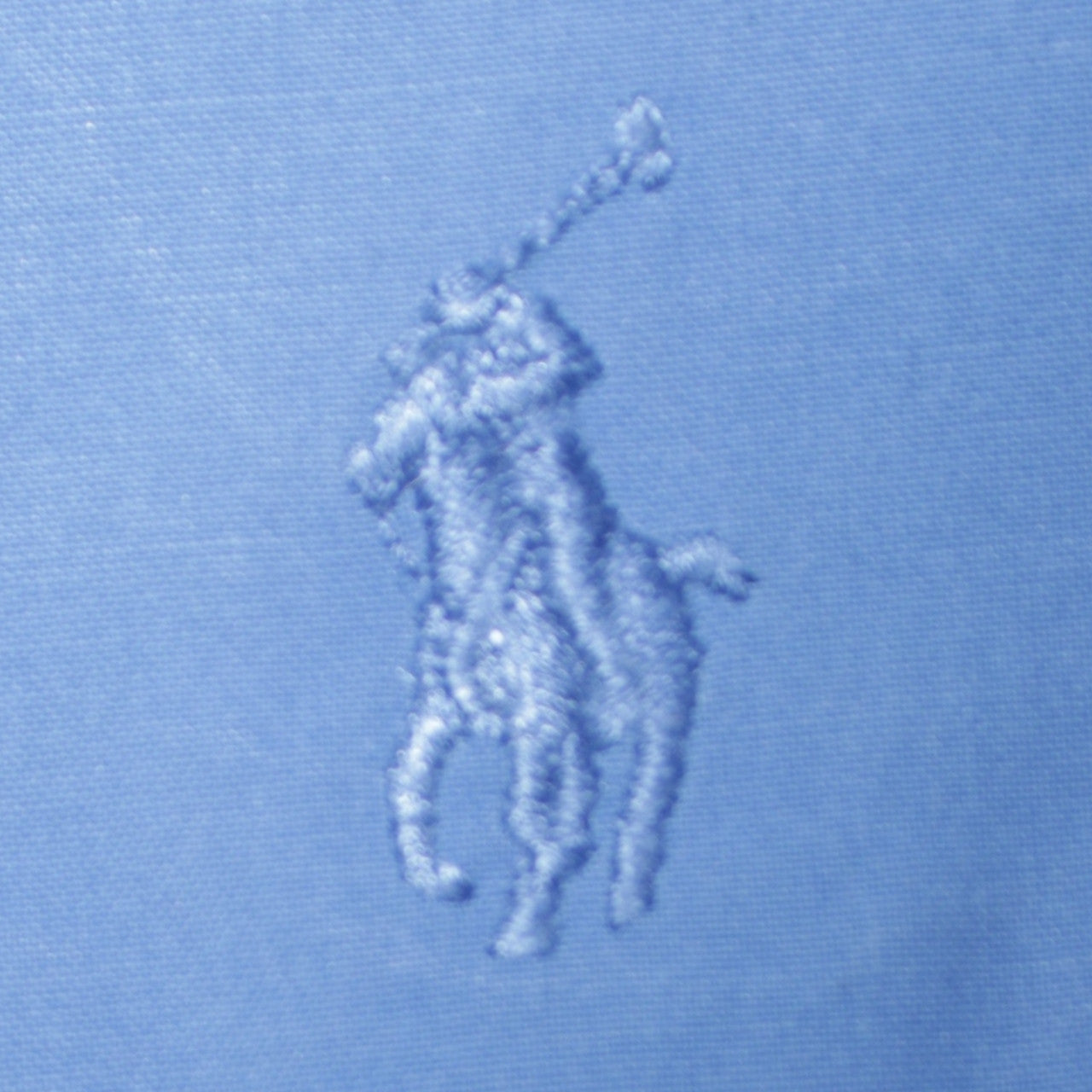 Ralph Lauren Women's Blue Shirt Dress Size 16 Short Sleeve Cotton