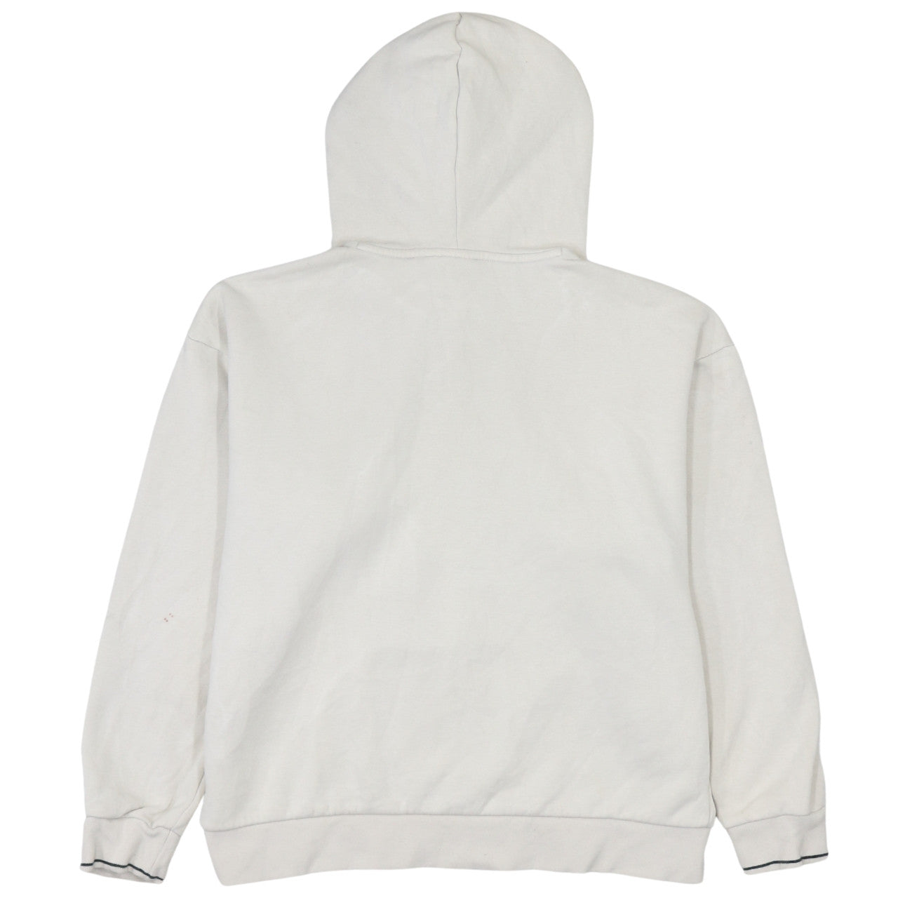 Adidas Mens White Pullover Hoodie Size S Sports Logo Sweatshirt