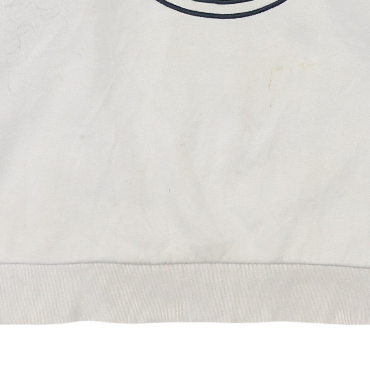 Adidas Mens White Pullover Hoodie Size S Sports Logo Sweatshirt
