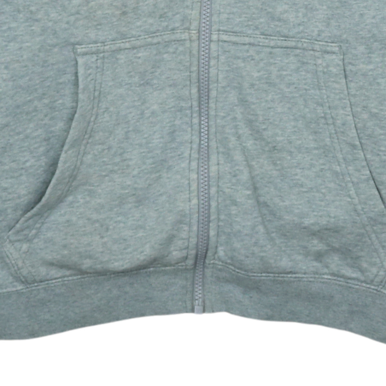 Nike Men's Grey Full Zip Hoodie Size S Regular Fit Fleece